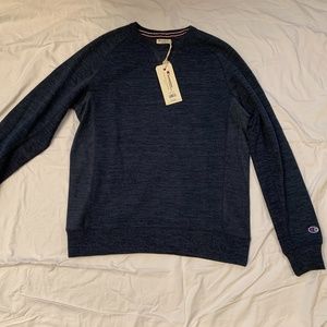 Navy Blue Champion Crewneck Sweatshirt